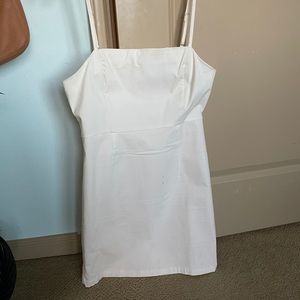 Forever 21 thick white dress